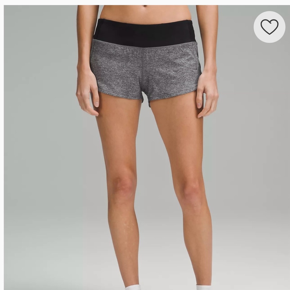 Lululemon Speed Up Low Rise 2.5” Short